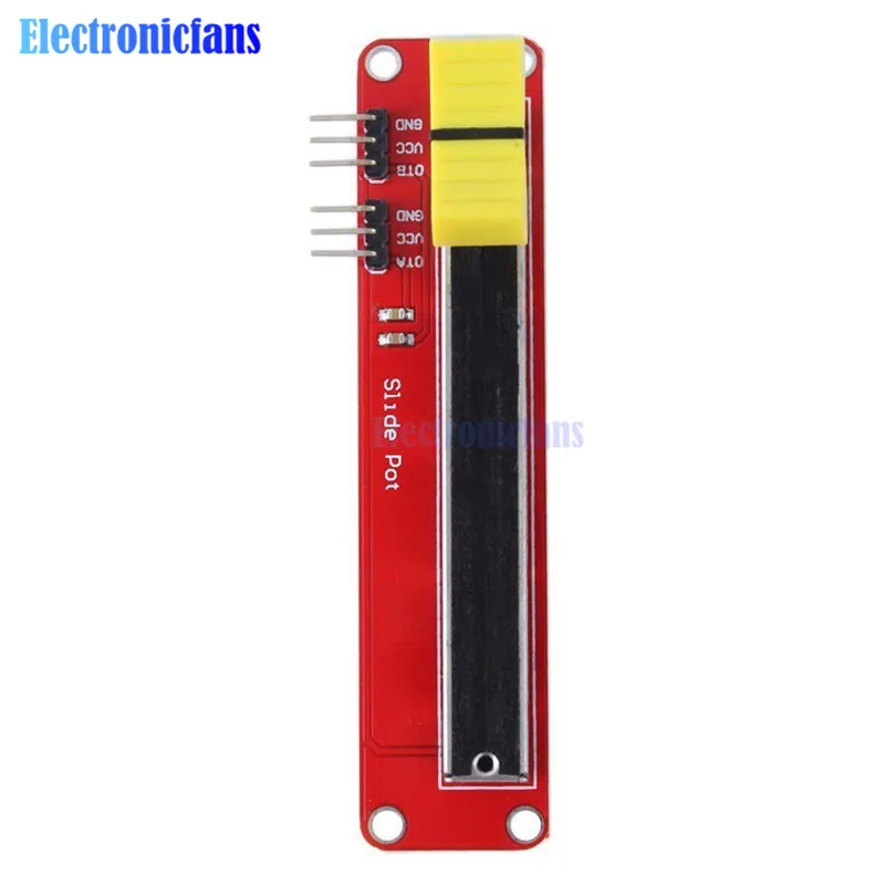 Slide Potentiometer 10K Linear Module Dual Output for Arduino AVR Electronic Block linear potentiometer