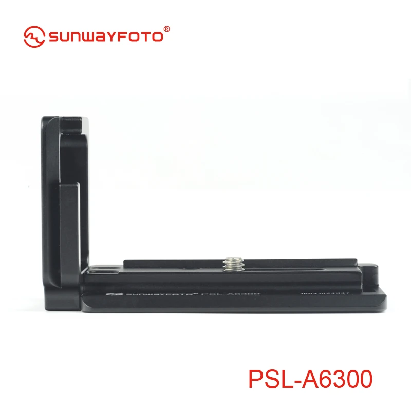 

SUNWAYFOTO PSL-a6300 Tripod Head Quick Release Plate for Sony a6000 a6300 L-bracket Specific Aluminum Quick Release Plate