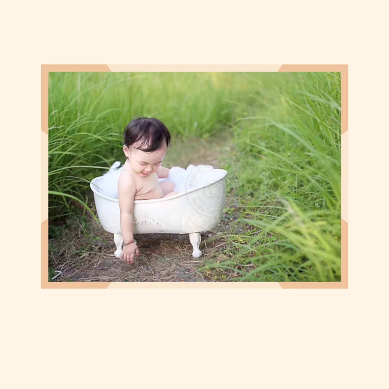 Bebê recém-nascido fotografia adereços chuveiro banheira infantil