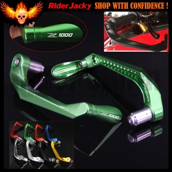 

Motorcycle CNC Brake Clutch Lever Protective Guards 7/8'' 22 mm Handle Bar Ends For Kawasaki Z1000 2003-2017 2014 2015 2016
