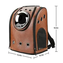 Наружный портативный пакет рюкзак с окошком для переноски домашних животных авиакомпания путешествия одобренный Перевозчик переключаемая сетчатая панель для кошек собак