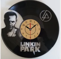 Linkin Park Виниловая пластинка настенные часы-получить уникальный Декор стены гаража-идеи подарка для мальчиков и девочек-рок уникальное современное искусство - Цвет: 4