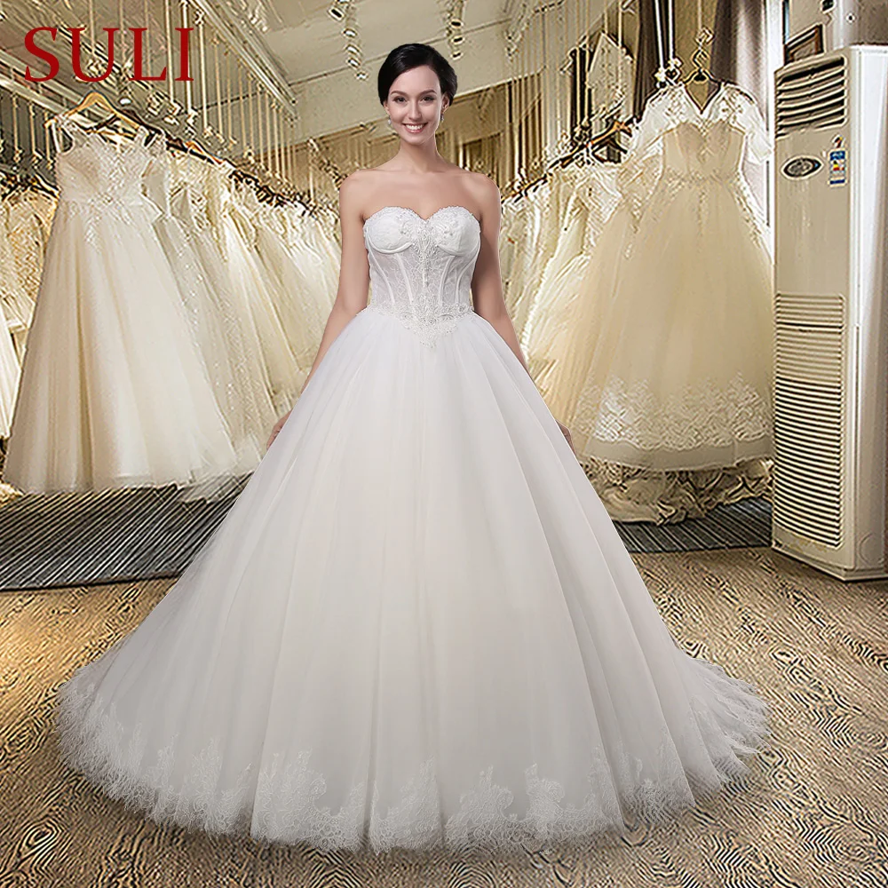 pure white wedding gowns