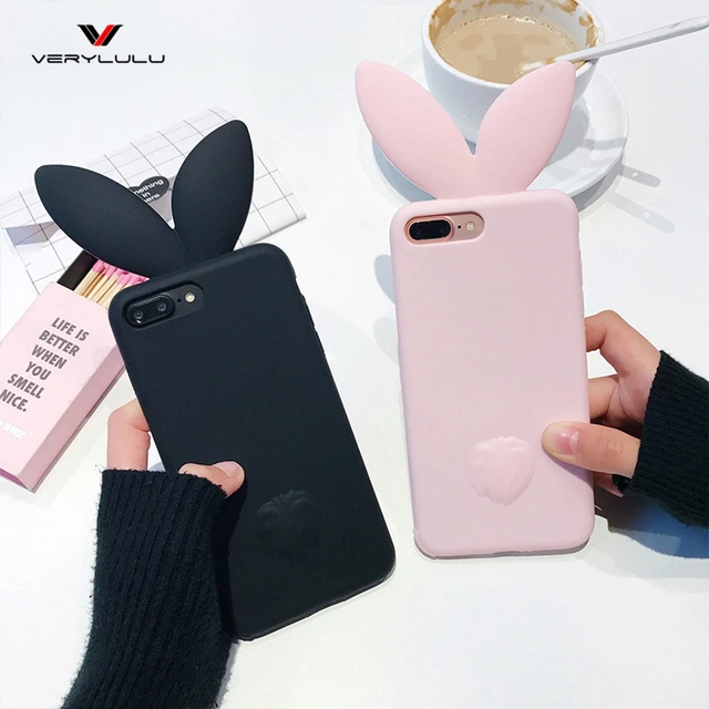 coque iphone 8 plus oreille de lapin