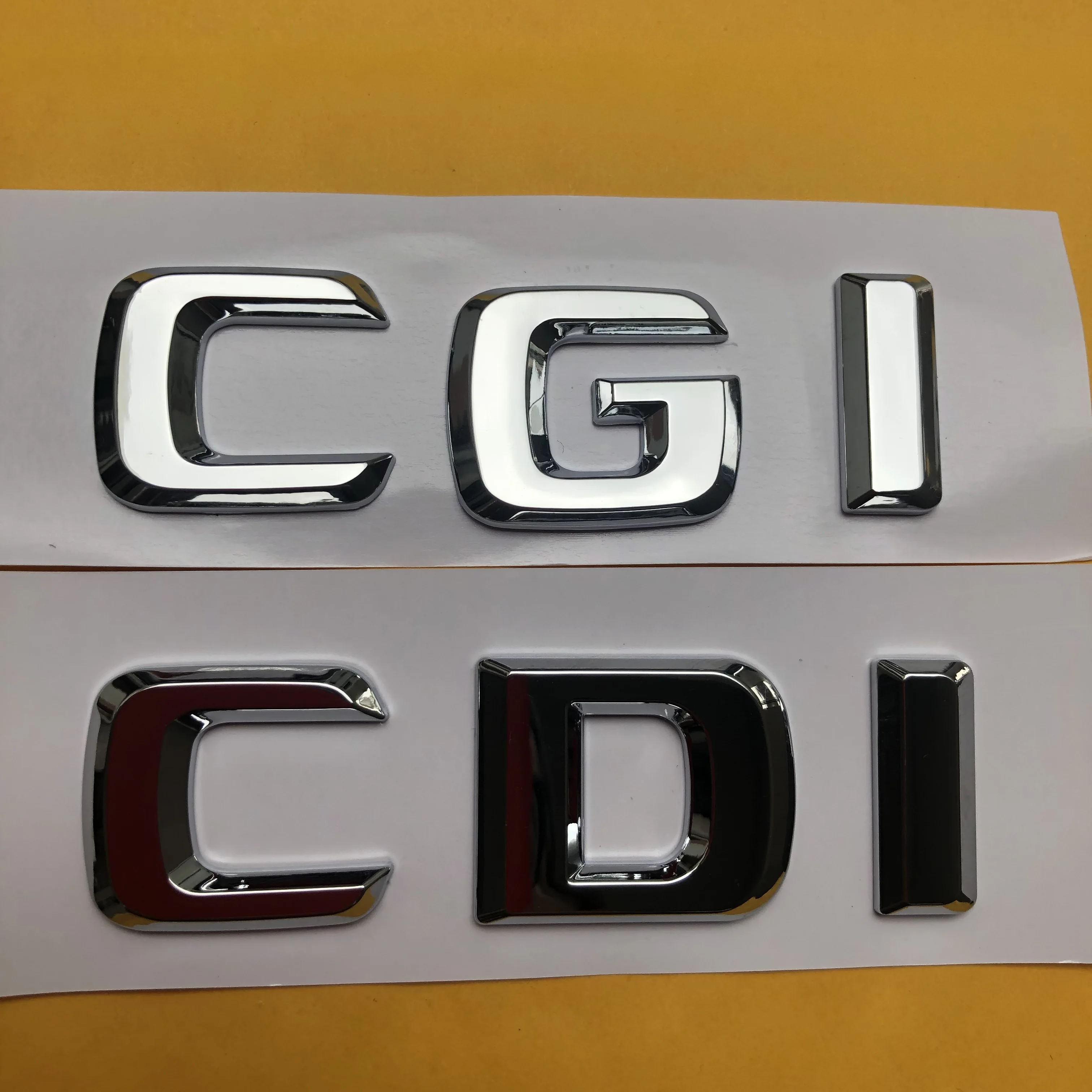 

CDI CGI Car Rear Trunk Emblem Lettering Badge Sticker CDI CGI for W210 W211 W212 W203 W204 W207 W209