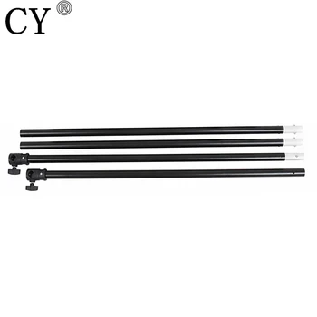 

CY Photography Background Backdrops 3M Crossbar Photo Studio Black Aluminum Backgrounds Cross Bar Fondos De Estudio Fotografia