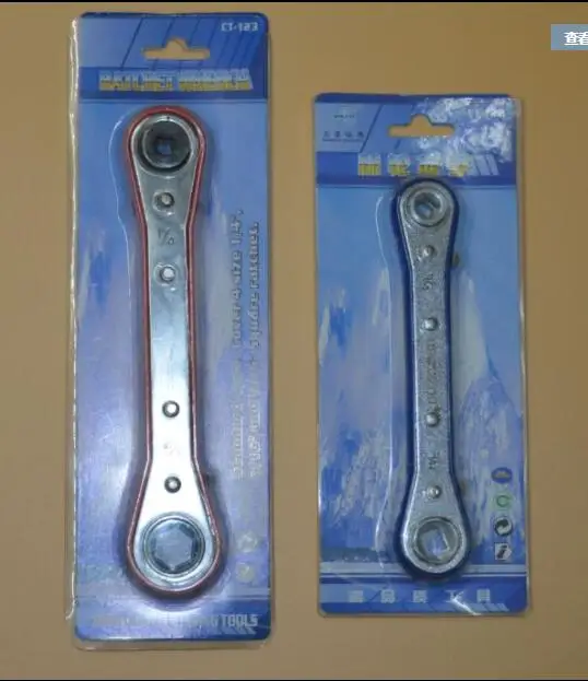 1PC Ratchet Wrench Refrigeration Tools Ratchet Spanner CT122/CT123