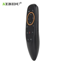 Kebidu 2,4G USB приемник G10 Air mouse Голосовое управление с G10s для гироскопа зондирования мини беспроводной смарт-пульт для Android tv BOX