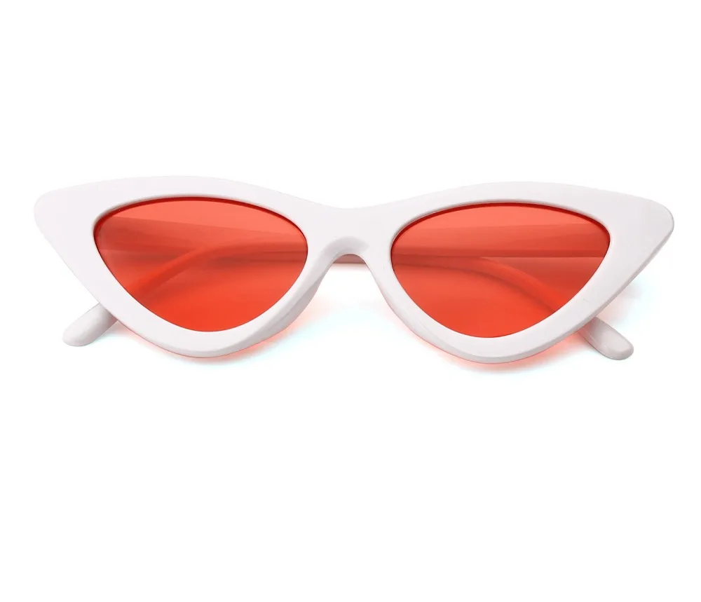 

Free Shipping Classic Womens Cat Eye Glasses Sunglasses Triangle Frame Sexy Eyewear UV400