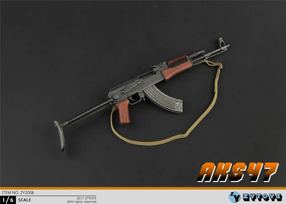 1:6 весы игрушки пластиковый пистолет Модель AKS47 оружие аксессуары складной подходит для 1" Экшн фигурки аксессуары