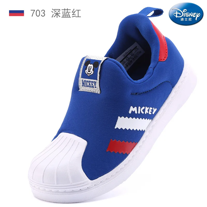 

Disney children's sports shoes 2018 autumn and winter new boys and girls shell head soft bottom non-slip shoes EU size 21-35