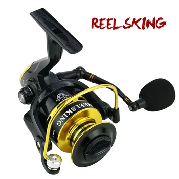 

Hot wheels spinning reel 5.1:1 metal spool CNC rocker Spinning wheel 13+1BB series fishing reel pesca molinete fishing feeder SF