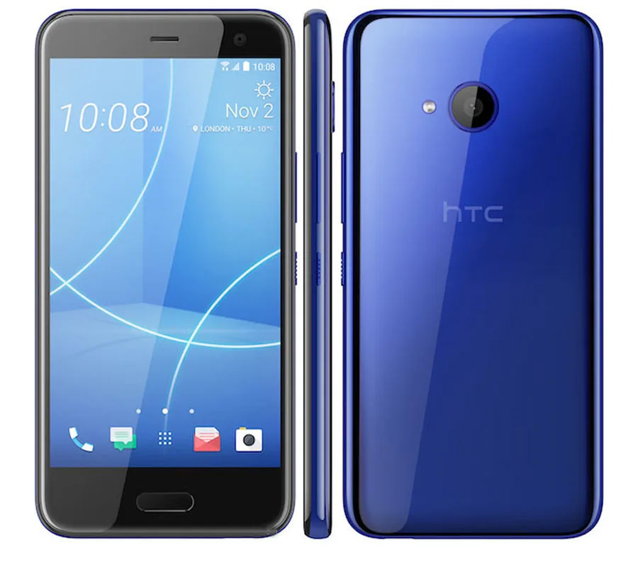 Синий Мобильный телефон htc U11 Life 4G LTE Android, Восьмиядерный процессор Snapdragon 630, 3 Гб ОЗУ, 32 Гб ПЗУ, 5,2 дюйма, 1920X1080, IP67, смартфон - Цвет: Синий