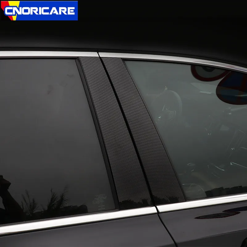 

Car Window B Column Panel Decoration Cover Trim For Volvo S90 2017-18 8pcs Exterior Modified Decals