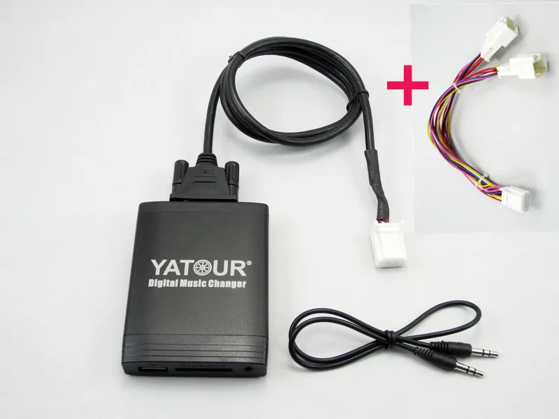 Yatour yt-m06 coche MP3 adaptador para TOYOTA LEXUS con la navegación de música Digital cambiador U