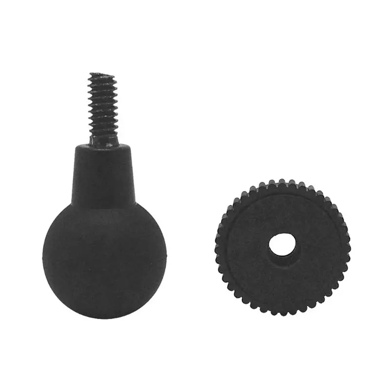 

Rubber Ball Head Mount to 1/4 Screw Adapter Tripod Adapter for Ram Mount Gopro Action Camera GPS Ball Mount Holder Accessories