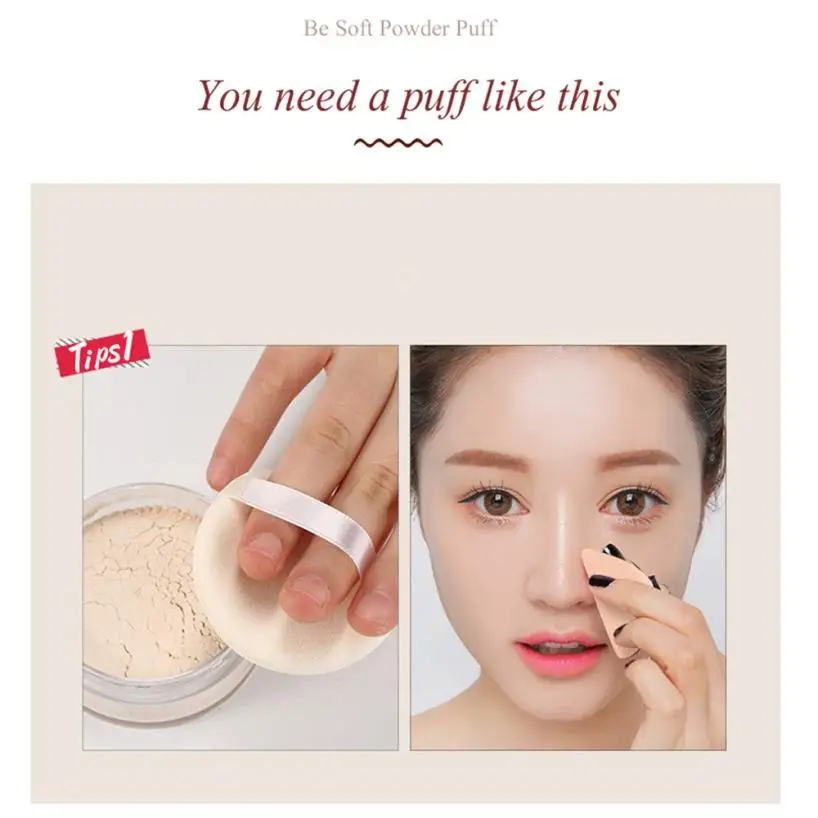 Air Cushion Puff 2Pcs Air Cushion Puff BB Cream Applicator Sponge Puff