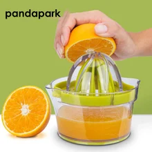 Pandapark портативная Ручная Соковыжималка Лимон Апельсин Мини Фруктовый кухонный ручной соковыжималки Бытовая дорожная соковыжималка для фруктов инструмент PPS012