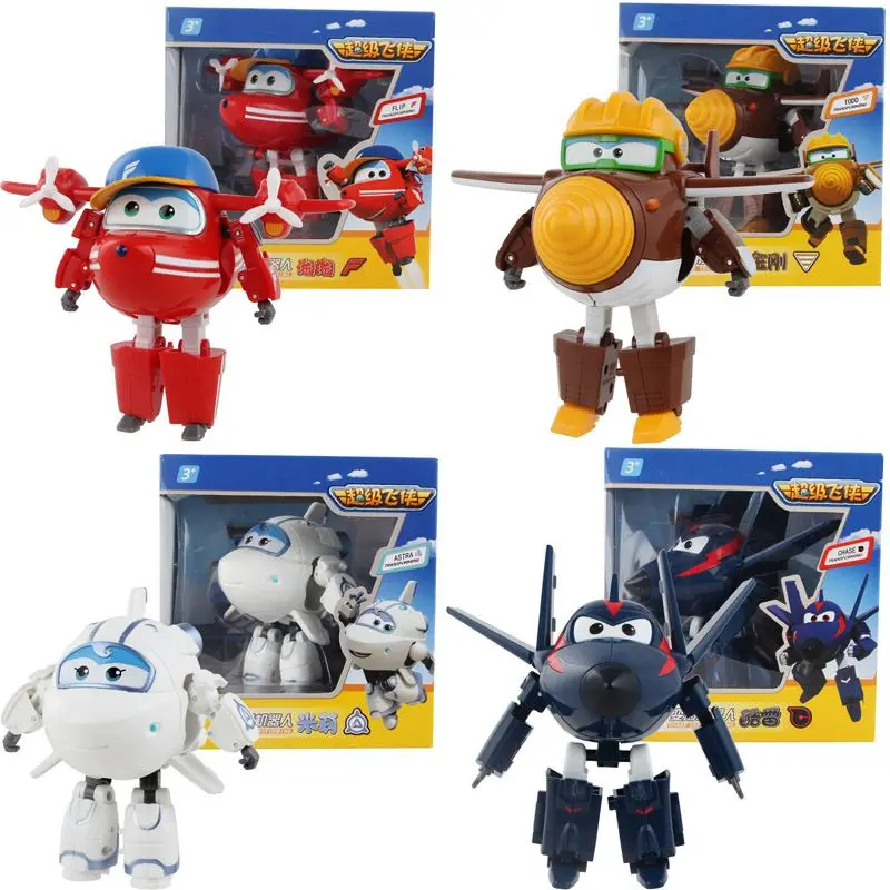 Free Shipping 4 style font b 2017 b font Newest styles Super Wings toys Transformation Airplane