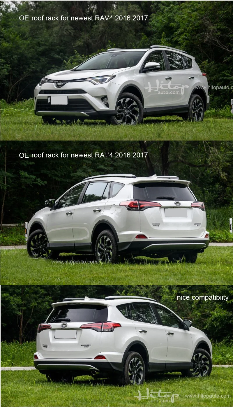 Багажник на крышу для Toyota RAV4 2013 2015 или 2016 2019 старый и новый автомобиль 2 шт./компл.