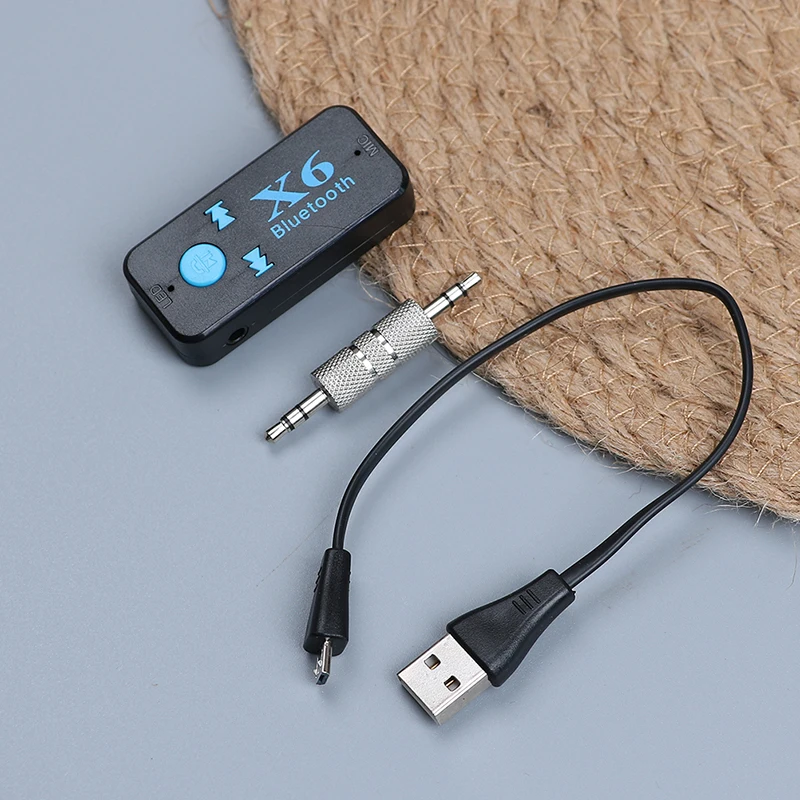 3 в 1 Bluetooth адаптер Беспроводной 4,0 bluetooth-приемник USB 3,5 мм аудио разъем TF кардридер микрофон поддержка вызова для автомобильного динамика