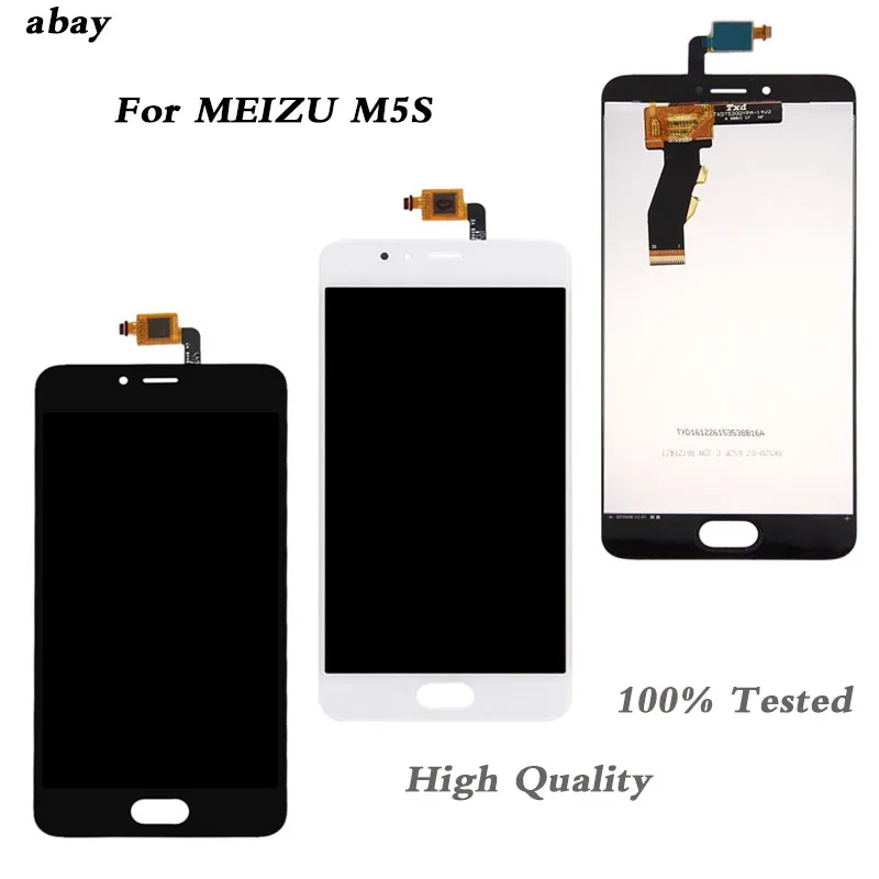 

AAA Quality LCD For MEIZU M5S Lcd Display 5.2 Inch Screen+Digitizer Touch screen For MEIZU M5S M612h LCD Replacement