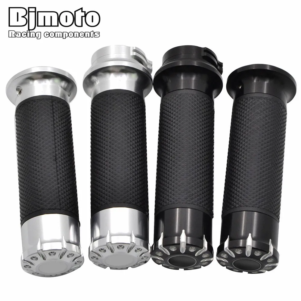Универсальные мотоциклетные ручки Bjmoto алюминиевая рукоятка для мотоцикла 25 мм