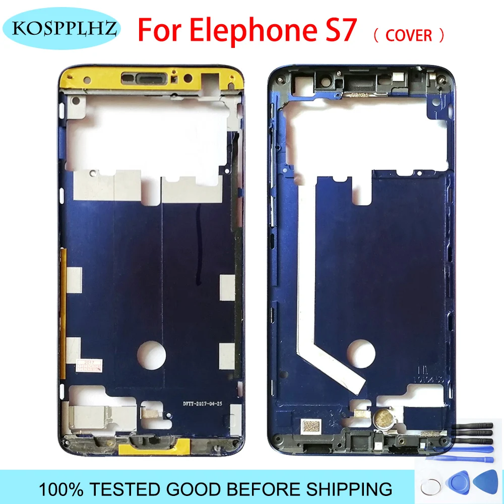 

Middle Frame Plate Original Factory 100% for Elephone S7 Battery Case Cover 5.5in mobile phone + tools