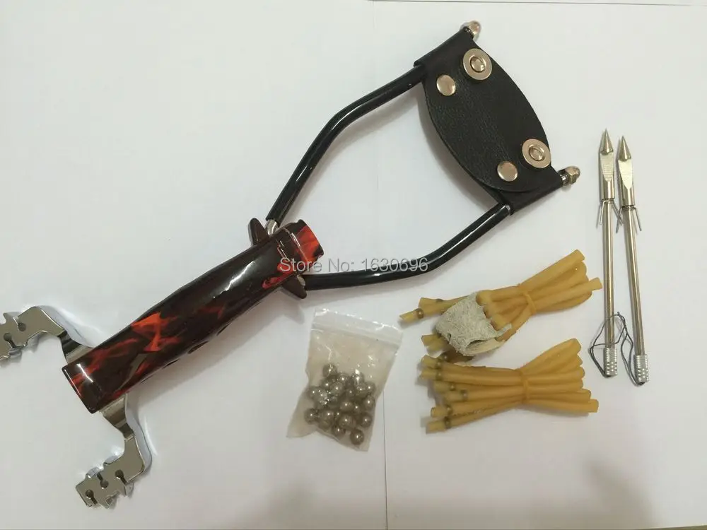 10pk Archery hunting compound bow fishing slingshot set with 2 free arrow tipsarchery hunting