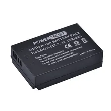 1Pc 1200mAh LP E12 High Capacity Camera Batteries LP E12 LPE12 For Canon EOS M100 EOS