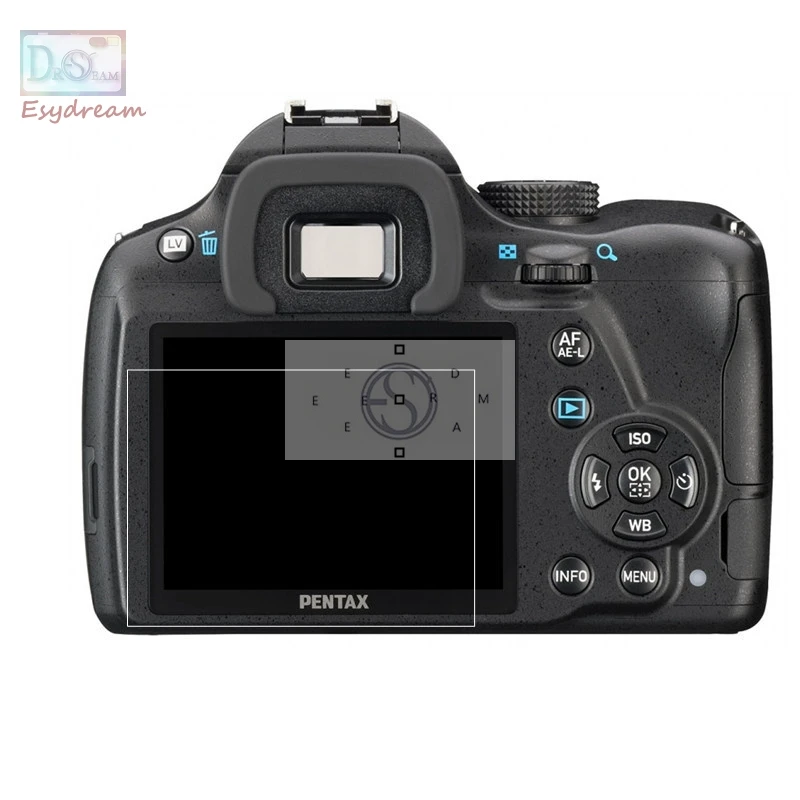 

Self-adhesive Glass LCD Screen Protector Cover For Pentax K50 K-50