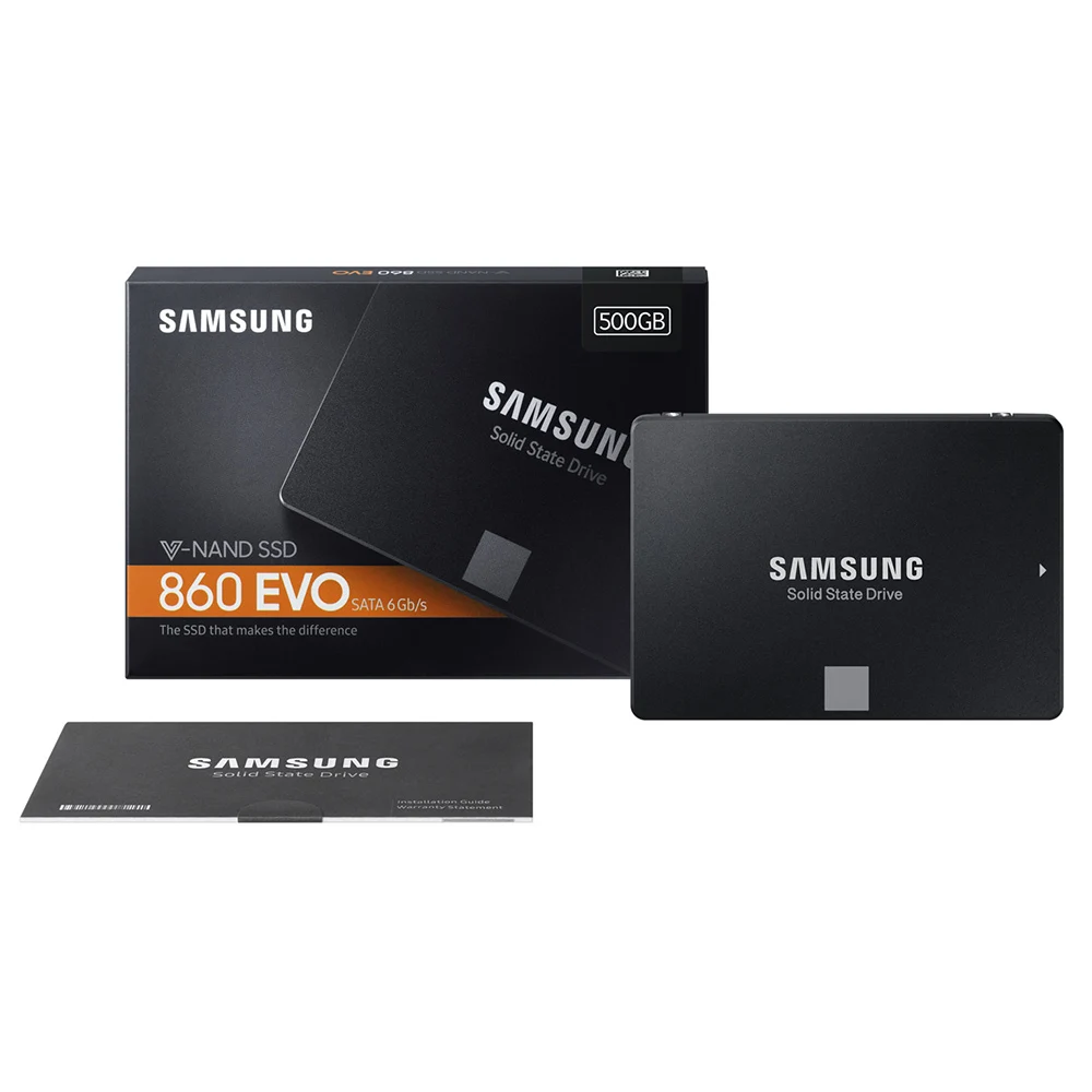 SAMSUNG 860 EVO 500GB 1 ТБ HD SSD жесткий диск HDD 2,5 жесткий диск SSD SATA 250GB твердотельный жесткий диск для ноутбуков настольных ПК