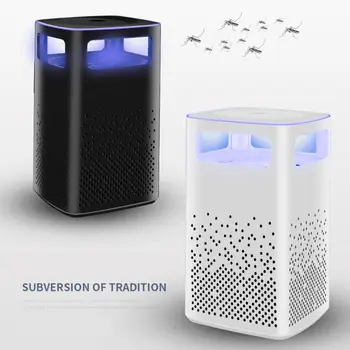 

Mosquito Killer Lamp Electric Zapper Indoor Fly Control Bug Pest Collection Container USB Charge With LED For Home Bedroom