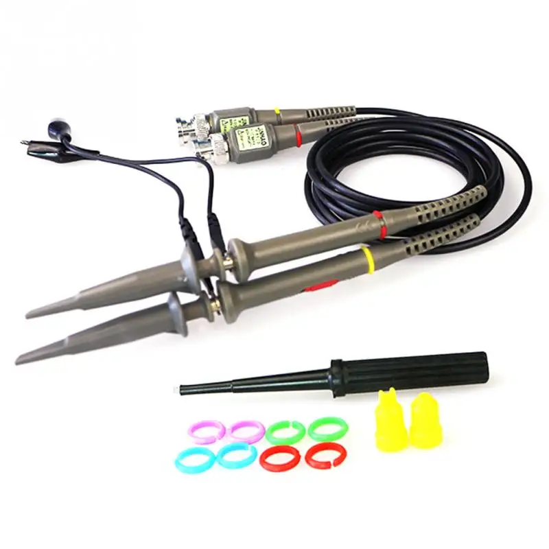 

NEW 100MHz Oscilloscope Scope Analyzer Clip Probe Test Leads Kit for HP for Tektronix Electronics Testing Tool Meter Parts