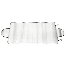 1 комплект многоцелевой автомобильный Снежный лед протектор козырек Солнцезащитный козырек Fornt задняя крышка лобового стекла блок щиты серебро# P10