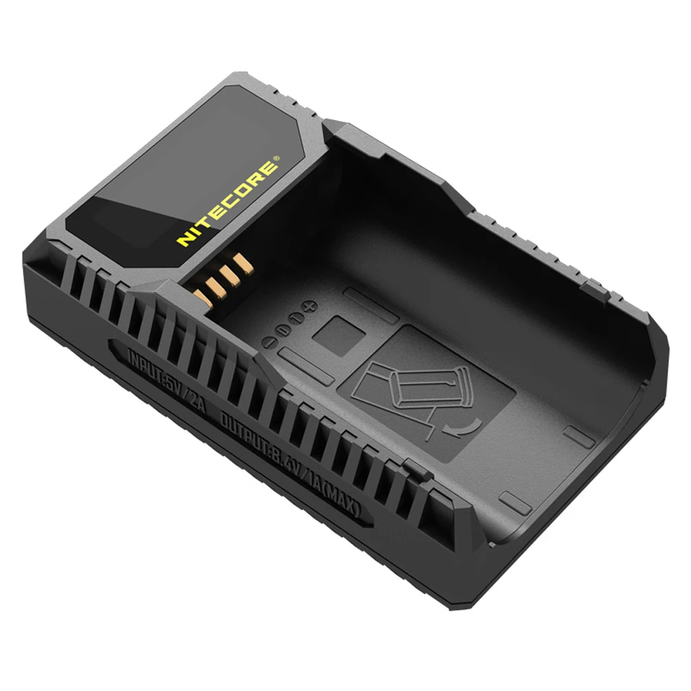 Nitecore ULSL USB Travel Charger For Leica BP-SCL4 Batteries Leica SL Typ 601 Series Camera Nitecore ULSL USB Travel Charger For Leica BP-SCL4 Batteries Leica SL Typ 601 Series Camera