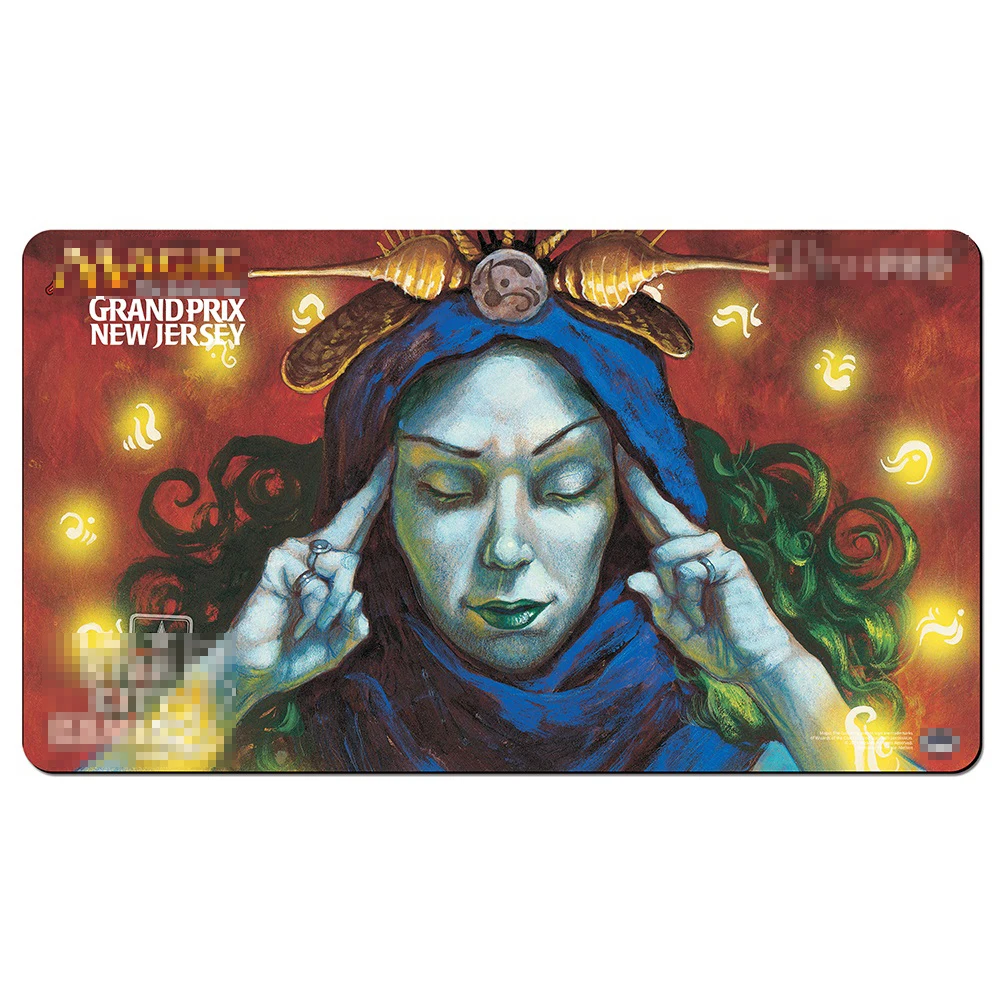 Силу воли Playmat) ограниченная серия 35x60 см MGT игры PLAYMAT магия карты игры PLAYMAT может также Пользовательские печати