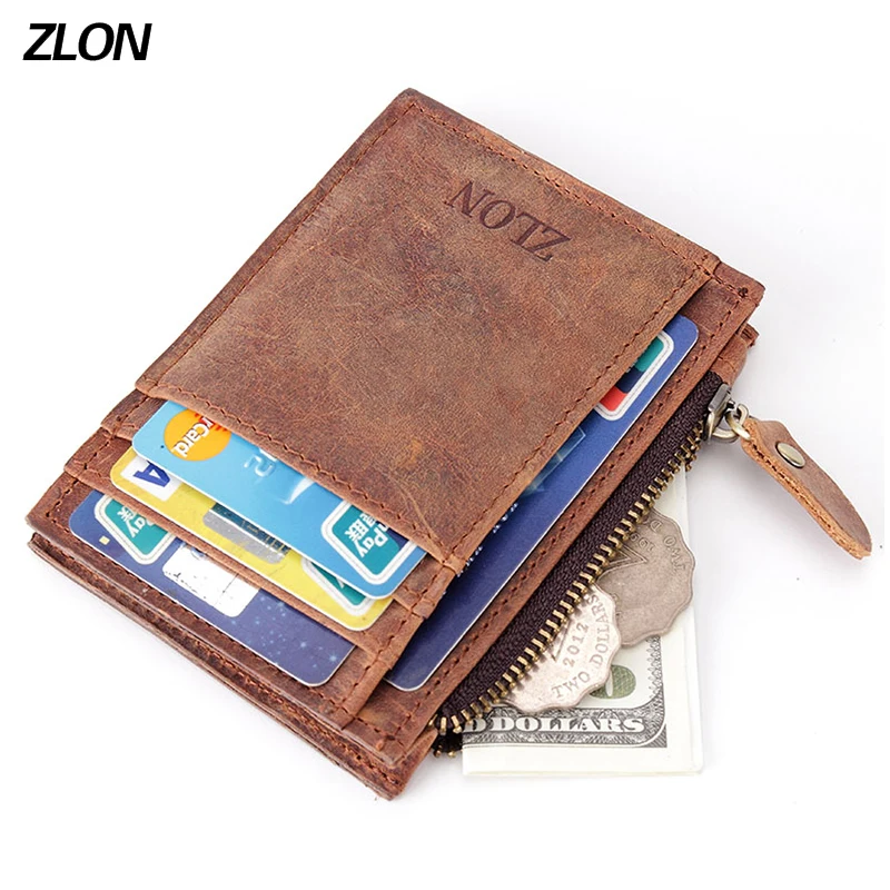 ZLON новинка модный кошелек унисекс на молнии для монет деловой мужской и женский