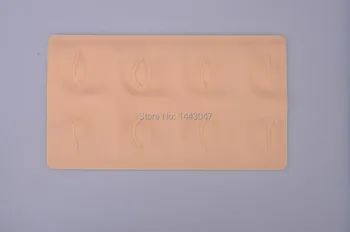 

5pcs 3D Eyebrow Practice Skin For High Quality Permanent Makeup Tattoo And Eye Training Skin 3D Practice Rubber Fake Eye Skin