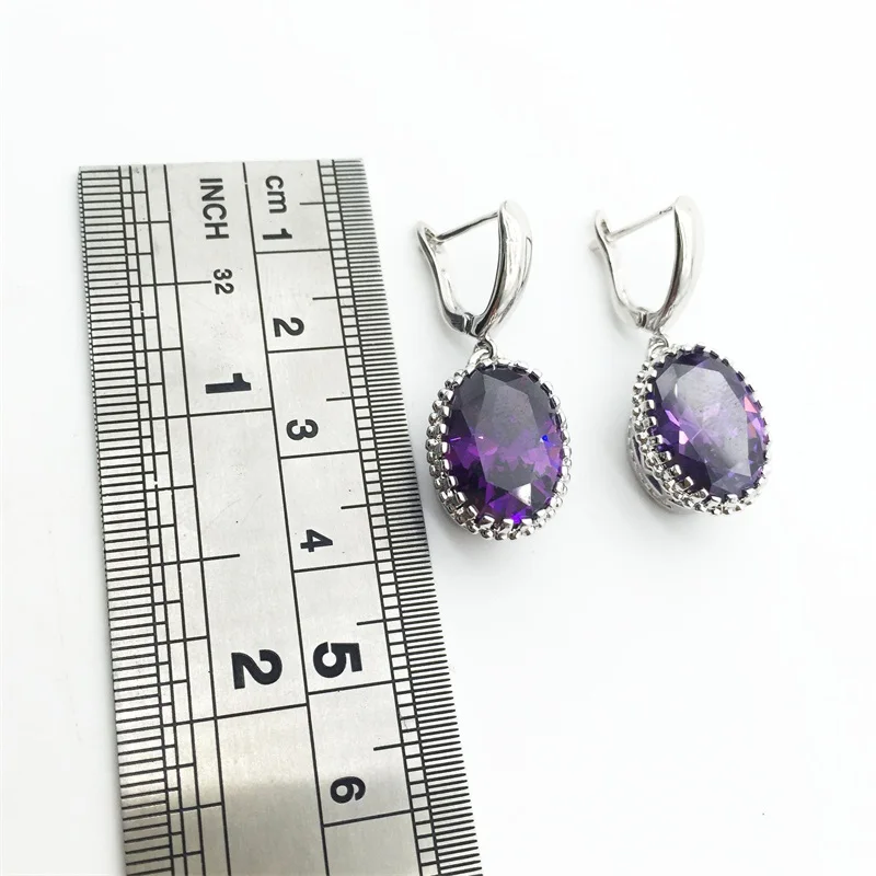 Комплект из колье и серёг серебра 925 пробы|jewelry sets for women|silver jewelry setsterling silver set |
