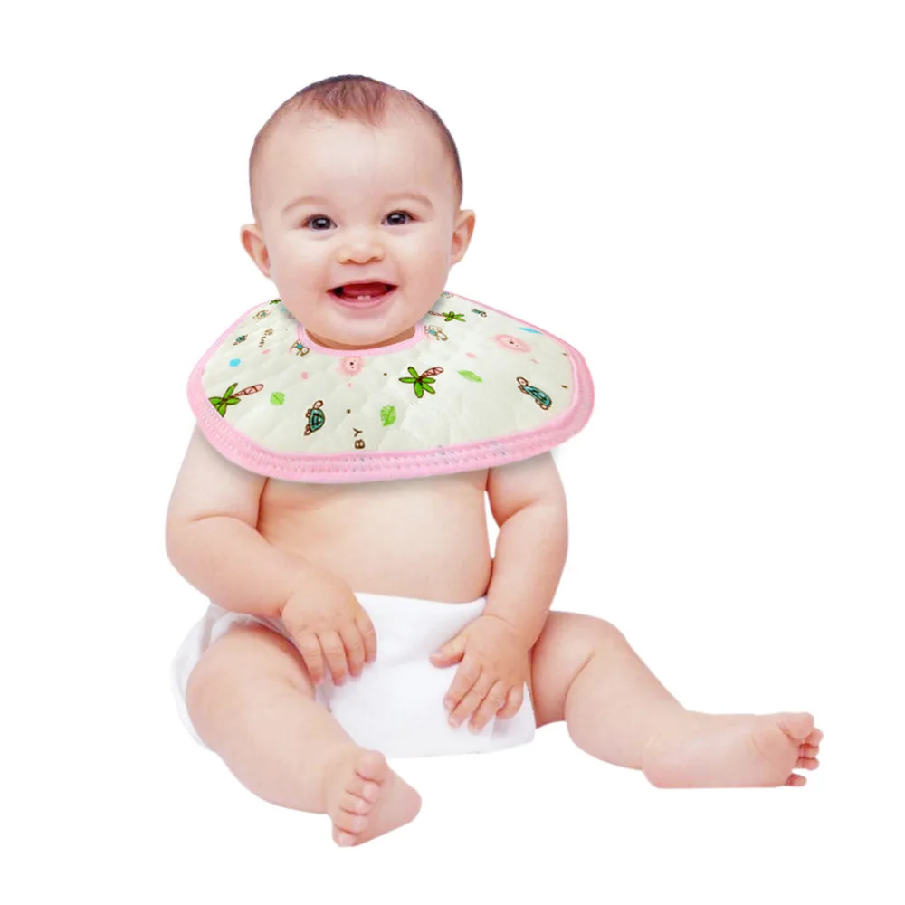 Buy 1PCS Newborn 3 Layer Waterproof Baby Bibs Bib