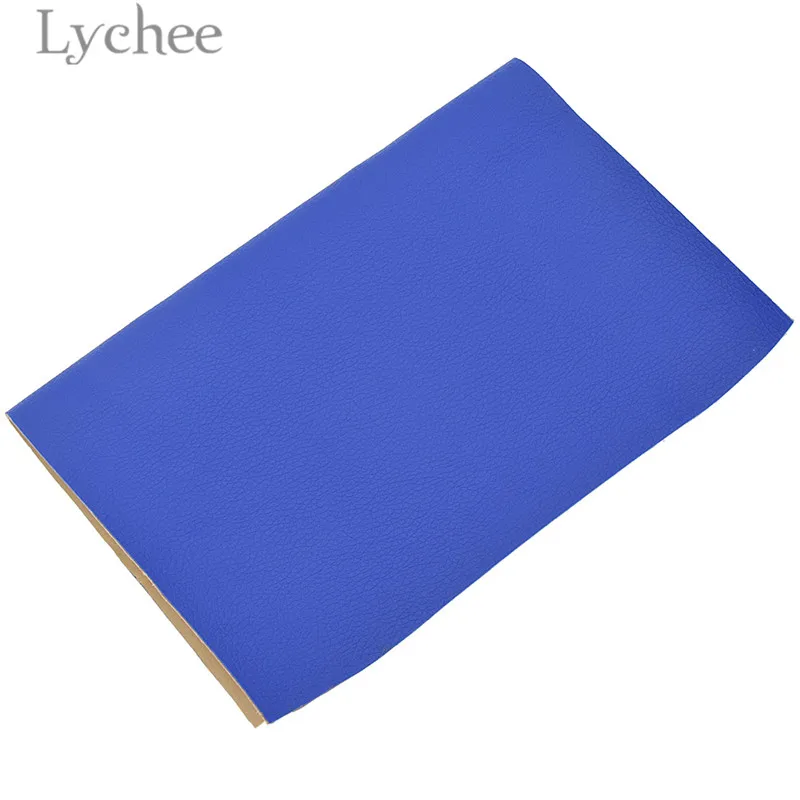 Lychee Life 21x29 см A4 цветные накладные ткани из искусственной кожи самоклеющиеся синтетические кожаные DIY материал патч для сумок одежды