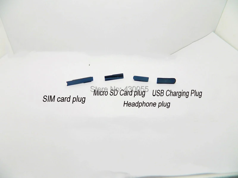Black Ymitn Charging USB SIM micro SD headphone block plug Buttons Housing Waterproof for Sony Xperia Z L36H L36i C6603 C6602 | Мобильные