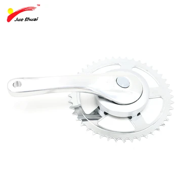 

JS New Promotion 38T 170mm 455g Mountain Bike Crankset Aluminum Alloy Kurbel Chain ring Accessories Bicycle Crank Set