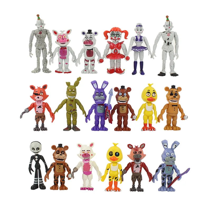 Фигурка из ПВХ FNAF Five Nights At Freddy's Sister 18 стилей 14 см|Игровые фигурки и трансформеры|