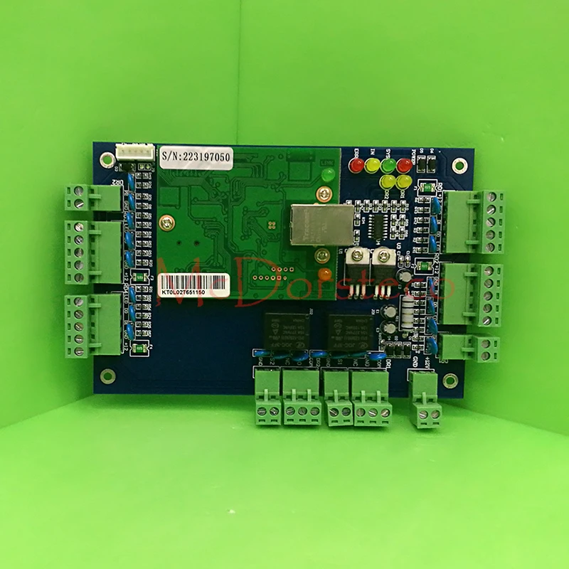 Высокое качество Wiegand TCP/IP две двери доступа Управление доска, 2 двери доступа Управление Панель + Сигнализация Плата расширения L02