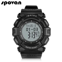 SPOVAN Marque Sport Montres pour Hommes Militaire Montre Top Qualité Horloge Étanche/LED Rétro-Éclairage/Alarme/chronomètre/minuterie Blade4up