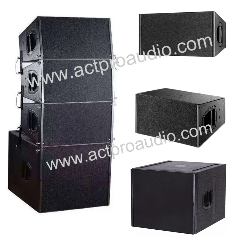 Sale Q1 double 10 inch  Two-way double 15 inch double 18 inch mini line array speaker 4