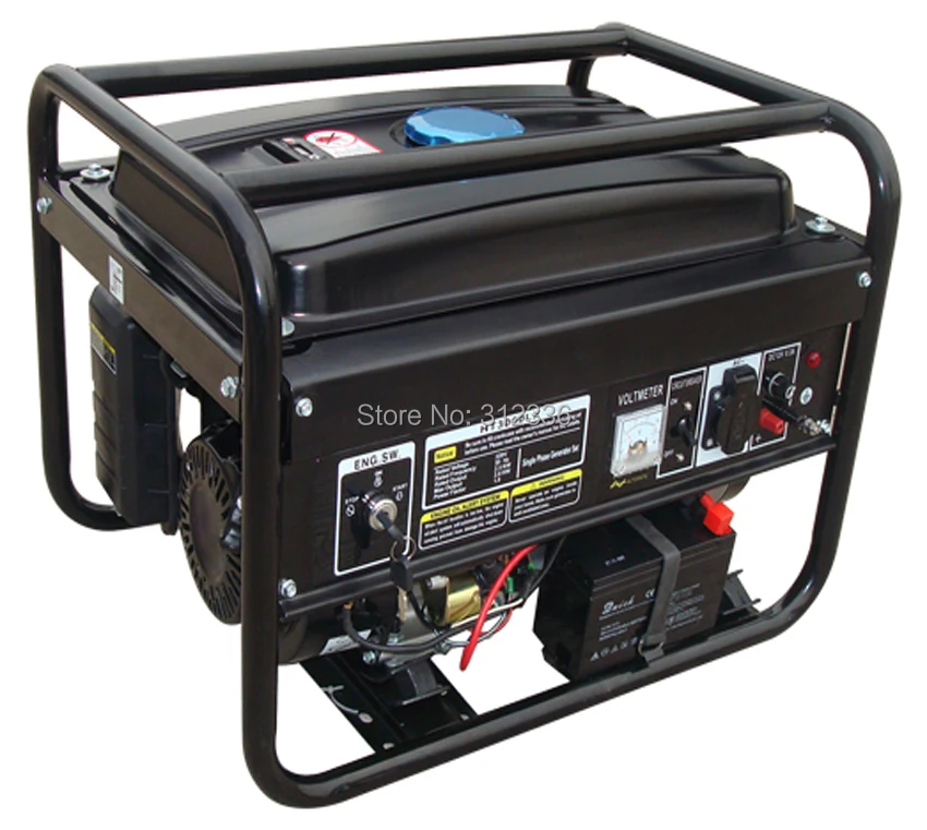 Transporte Rápido Preço Unitário Mini Gerador 2kw Partida 2500e Electri 168fe Gx200 Começo Chave Ohv 6.5hp