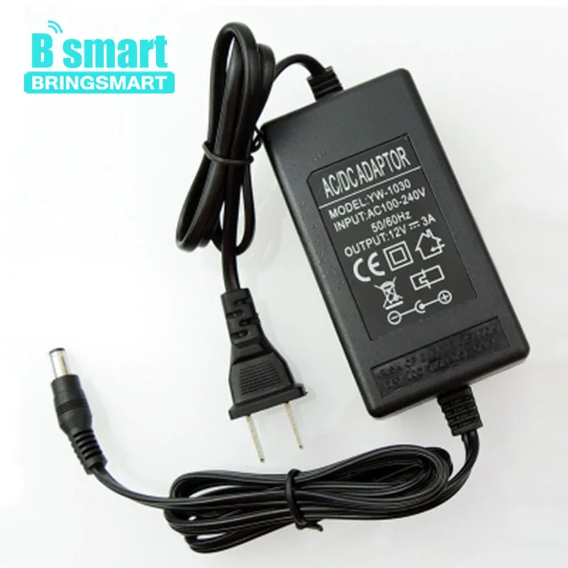 

Bringsmart 100V 240V AC to 12V 24V DC Motor Power 12V 3A Power Adapter 24V 3A AC/DC Motor Power Supply 24V 2A Gear Motor Adapter